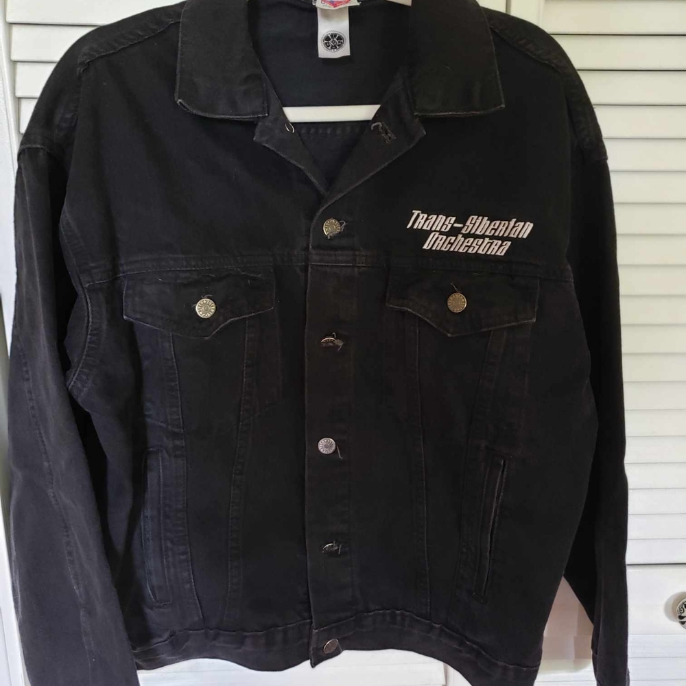 Black Denim Trans Siberian Orchestra Fan Jacket
